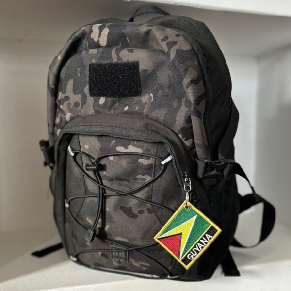 BP0224N-001 Bandeira Guiana Patch Bordado 7,5x6,3cm - Imagem 7