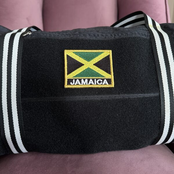 BP0036N-001 Bandeira Jamaica Patch Bordado 7,5x6,3cm - Imagem 6