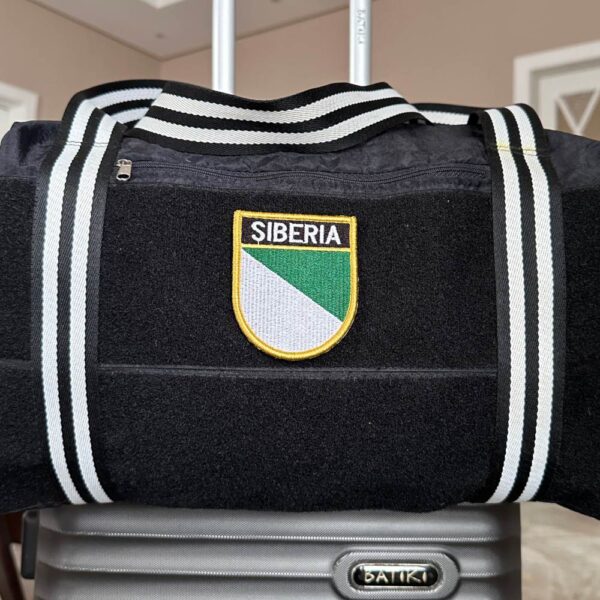 BE0424E-001 Bandeira Siberia Patch Bordado 6,8x8,0cm - Imagem 4