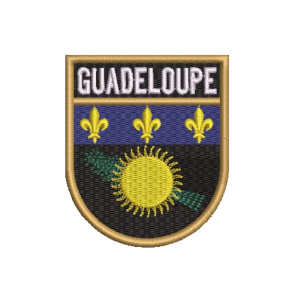 BE0426E-001 Bandeira Guadalupe Patch Bordado 6,8x8,0cm - Imagem 3