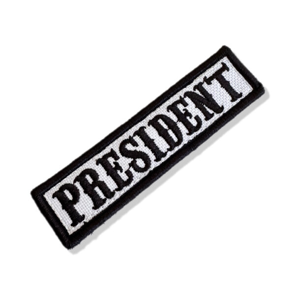 NT0503-001 President Patch Bordado 10,2x2,5cm - Imagem 6