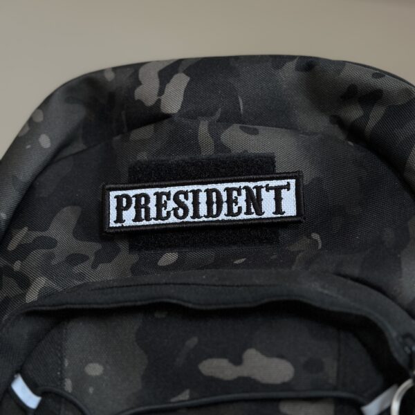 NT0503-001 President Patch Bordado 10,2x2,5cm - Imagem 3