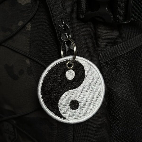 AM0023-001 Yin Yang Patch Bordado 6,8x6,8cm - Imagem 5
