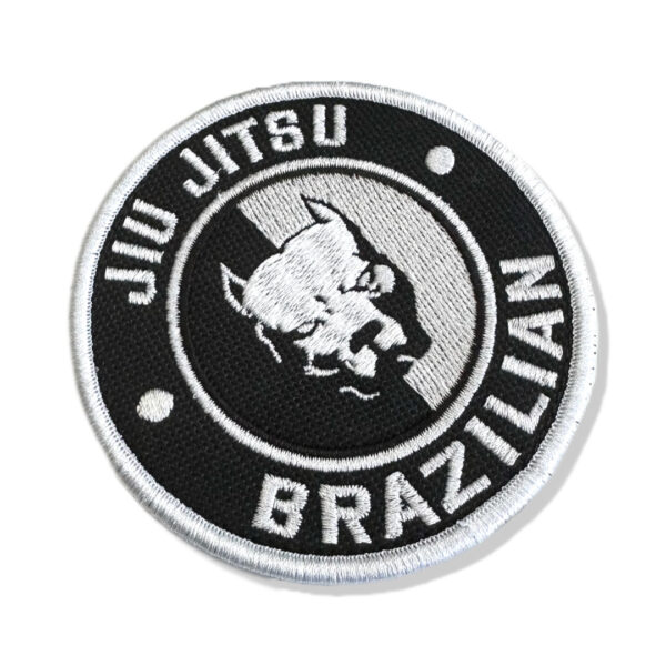 AM0162-002 Jiu-Jitsu Patch Bordado 9x9cm - Imagem 6