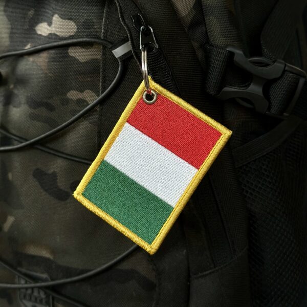 BP0030-001 Bandeira Itália Patch Bordado 7,5x5,0cm - Imagem 2