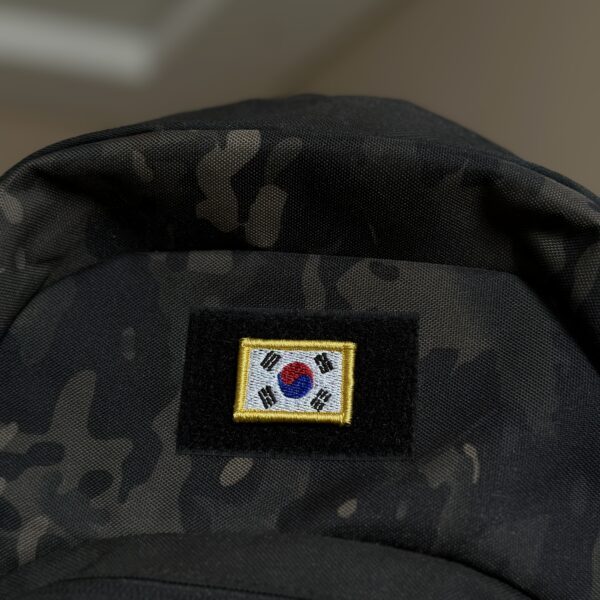 BP0040-031 Bandeira Coreia do Sul Patch Bordado 3,8x2,5cm - Imagem 4
