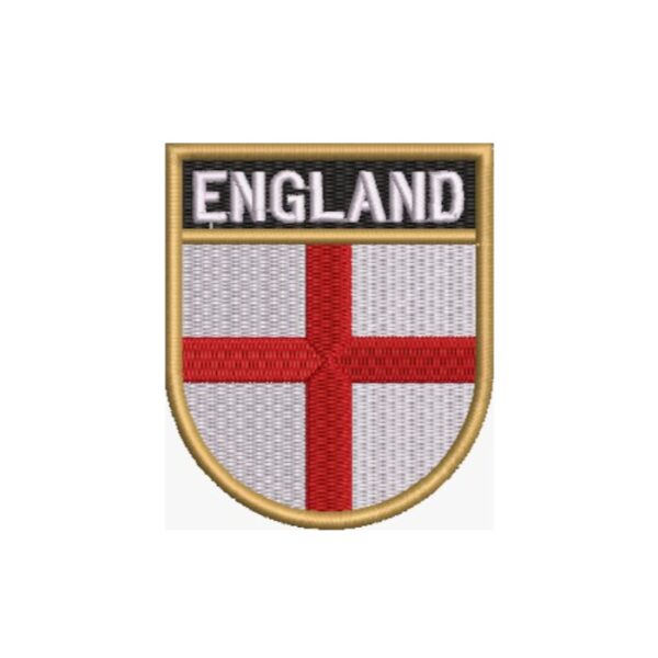 BP0176E-001 Bandeira Inglaterra Patch Bordado 6,8x8,0cm - Imagem 6