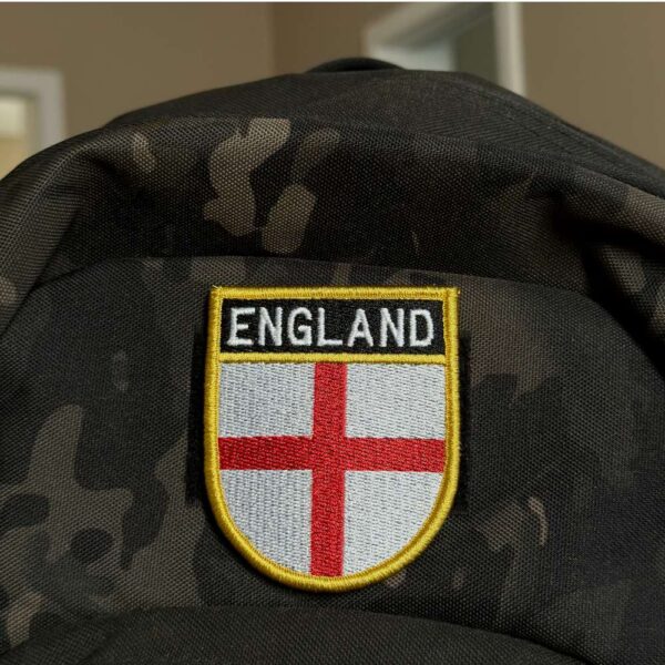 BP0176E-001 Bandeira Inglaterra Patch Bordado 6,8x8,0cm - Imagem 4