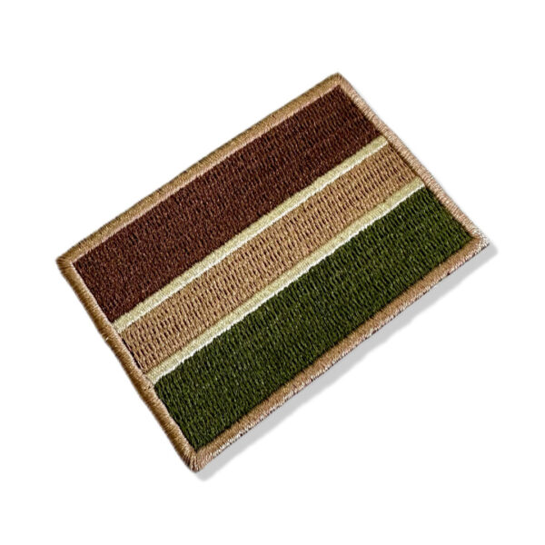BP0196-003 Bandeira Gambia Patch Bordado 7,5x5,0cm