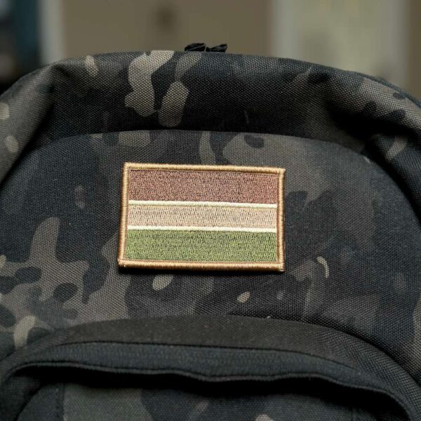 BP0196-003 Bandeira Gambia Patch Bordado 7,5x5,0cm - Imagem 4