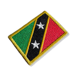 BP0220-011 Bandeira São Cristóvão e Neves Patch Bordado 5,7×3,8cm