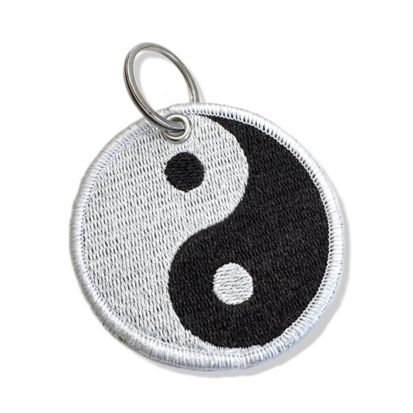 AM0023-001 Yin Yang Patch Bordado 6,8x6,8cm - Imagem 4