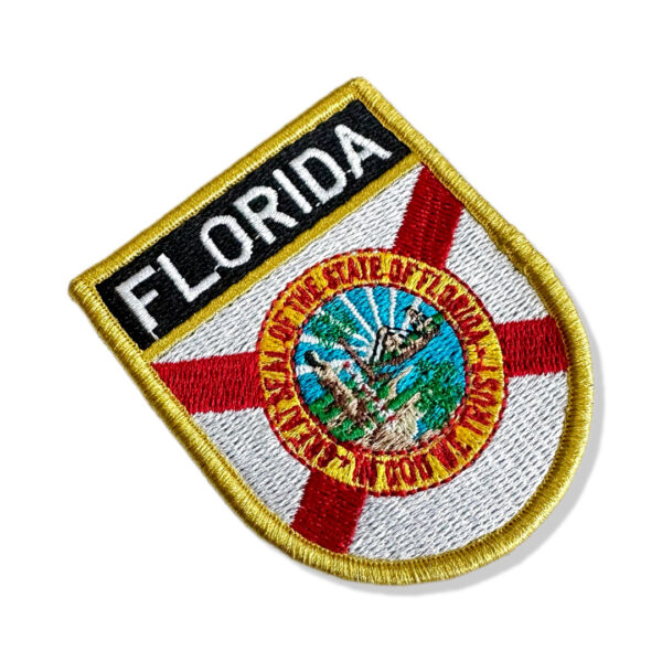 BE0007E-001 Bandeira Florida Patch Bordado 6,8x8,0cm - Imagem 7