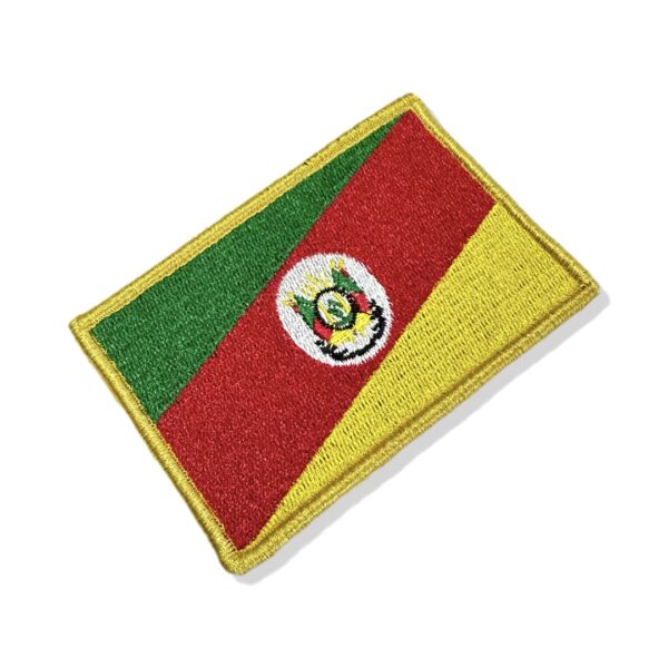 BE0019-021 Bandeira Rio Grande do Sul Patch Bordado 10,2x6,8cm - Imagem 8