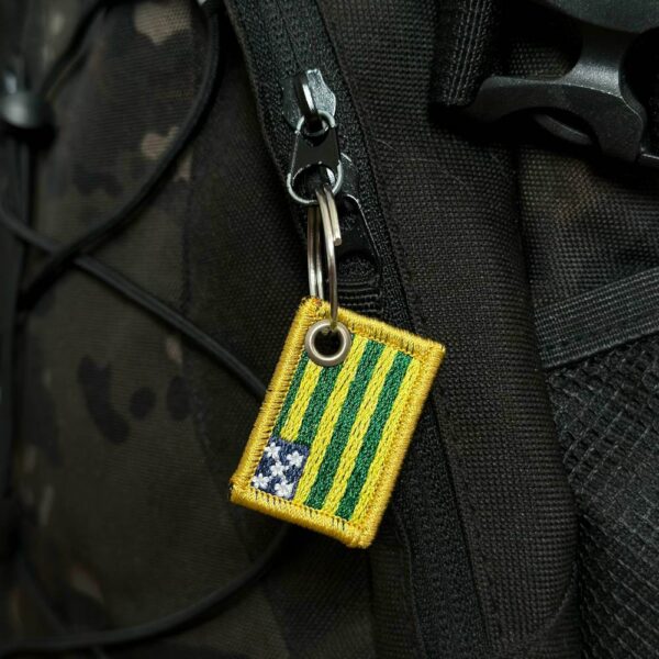 BE0172-031 Bandeira Goiás Patch Bordado 3,8x2,5cm - Imagem 4