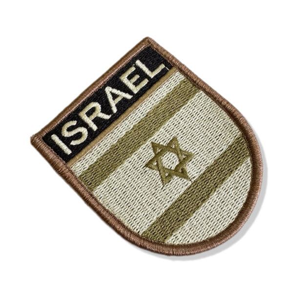 BP0009E-003 Bandeira Israel Patch Bordado 6,8x8,0cm - Imagem 7