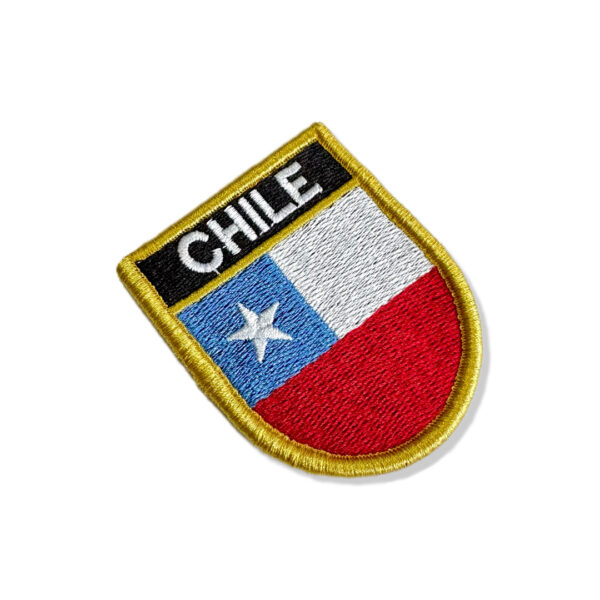 BP0045E-011 Bandeira Chile Patch Bordado 5,7x6,8cm - Imagem 7