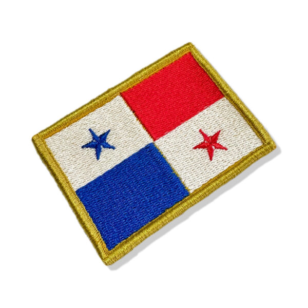 BP0102-001 Bandeira Panamá Patch Bordado 7,5x5,0cm - Imagem 7