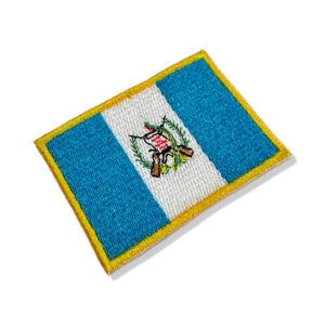 BP0107-001 Bandeira Guatemala Patch Bordado 7,5×5,0cm