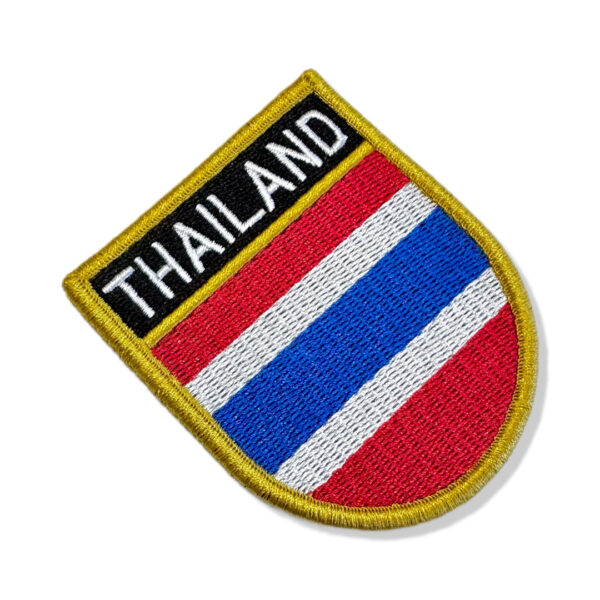 BP0206E-001 Bandeira Tailândia Patch Bordado 6,8x8,0cm - Imagem 7