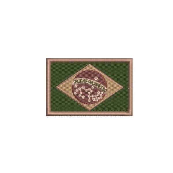 BP0403-013 Bandeira Brasil Patch Bordado 5,7x3,8cm - Imagem 8