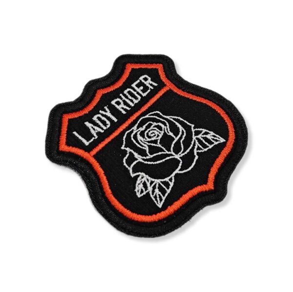 MOT291-017 Lady Rider Patch Bordado 6,6x6,7 cm - Imagem 8