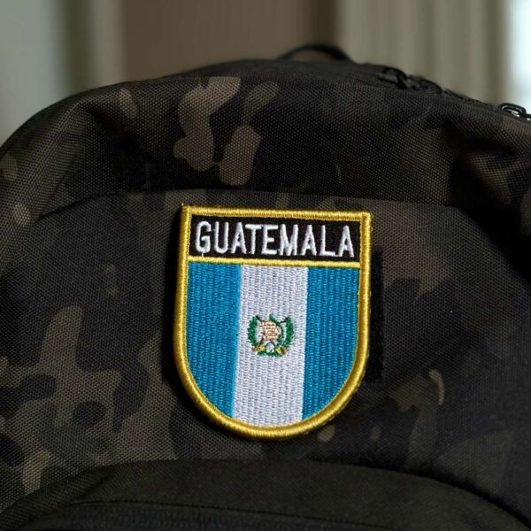 BP0107E-001 Bandeira Guatemala Patch Bordado 6,8x8,0cm - Imagem 4