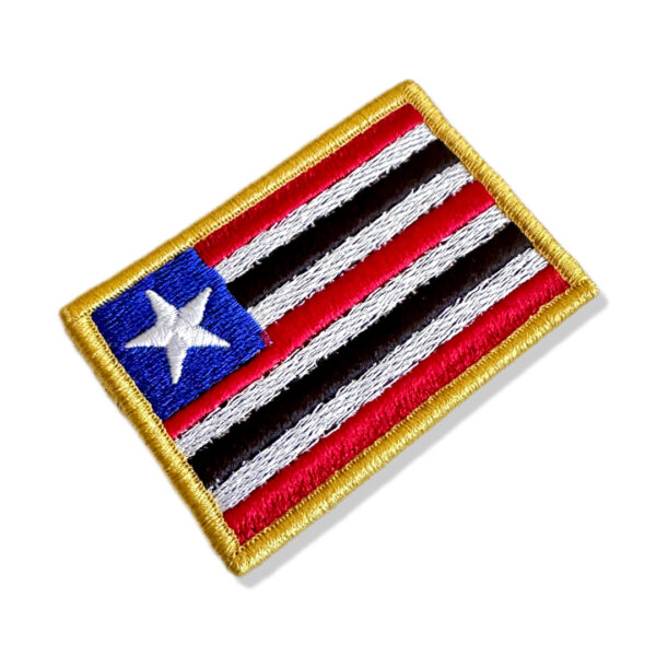 BE0416-001 Bandeira Maranhão Patch Bordado 7,5x5,0cm - Imagem 7