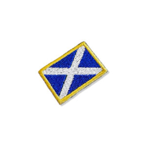 BP0004-031 Bandeira Escócia Patch Bordado 3,8×2,5cm