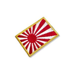BP0016-011 Bandeira Japão Imperial Patch Bordado 5,7×3,8cm
