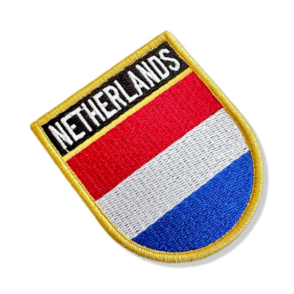 BP0033E-001 Bandeira Países Baixos Patch Bordado 6,8x8,0cm - Imagem 7