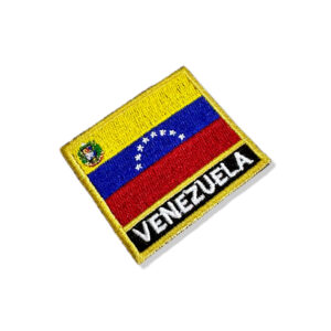 BP0046N-011 Bandeira Venezuela Patch Bordado 5,7×4,8cm