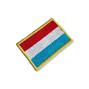 BP0426-011 Bandeira Luxemburgo Patch Bordado 5,7×3,8cm