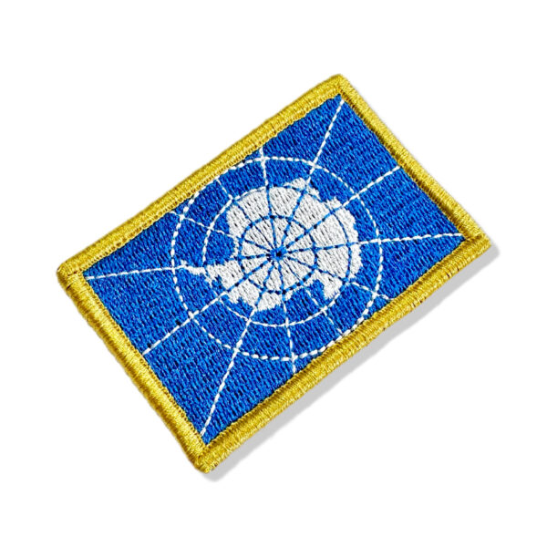 BP0440-001 Bandeira Antártica Patch Bordado 7,5x5 - Imagem 7