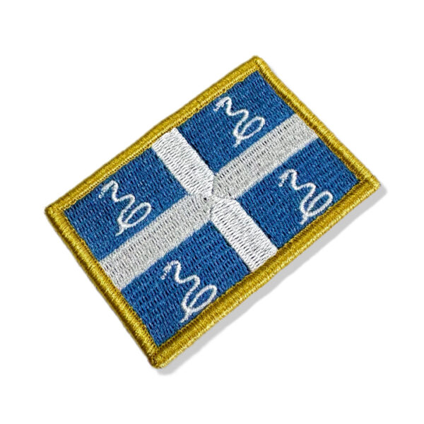 BP0431-001 Bandeira Ilha Martinica Patch Bordado 7,5x5,0cm - Imagem 7
