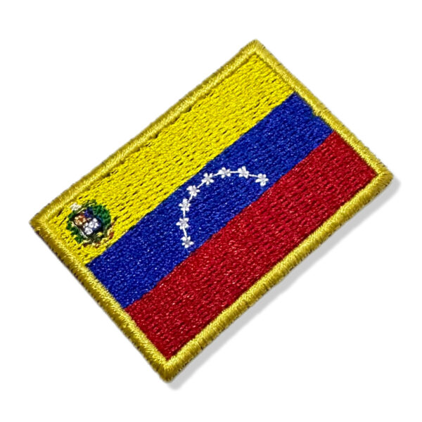 BP0046-011 Bandeira Venezuela Patch Bordado 5,7x3,8cm