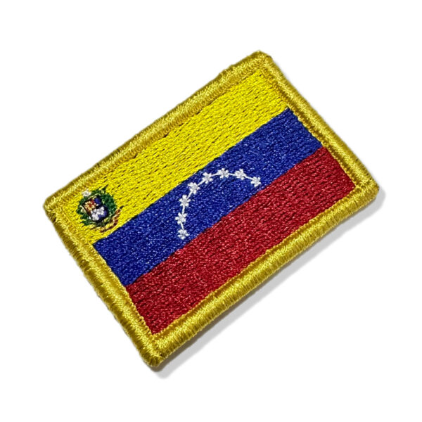 BP0046-011 Bandeira Venezuela Patch Bordado 5,7x3,8cm - Imagem 8