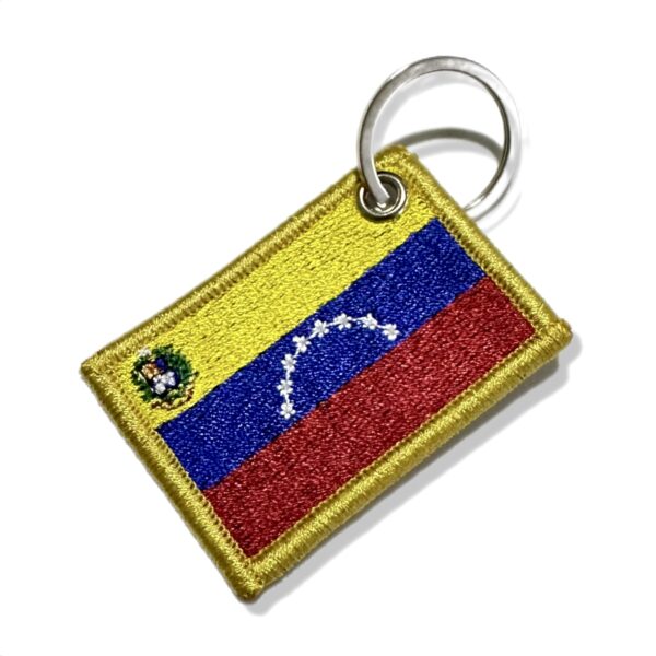 BP0046-011 Bandeira Venezuela Patch Bordado 5,7x3,8cm - Imagem 2