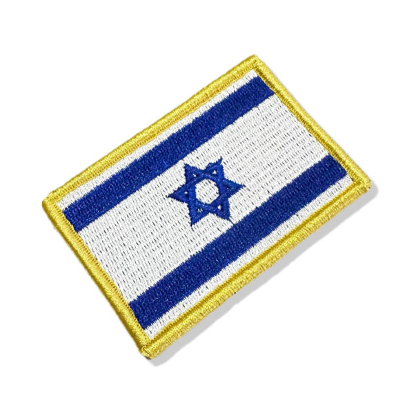 BP0009-001 Bandeira Israel Patch Bordado 7,5x5,0cm - Imagem 7