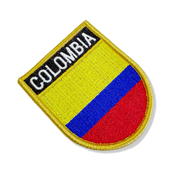BP0049E-001 Bandeira Colombia Patch Bordado 6,8x8,0cm - Imagem 7