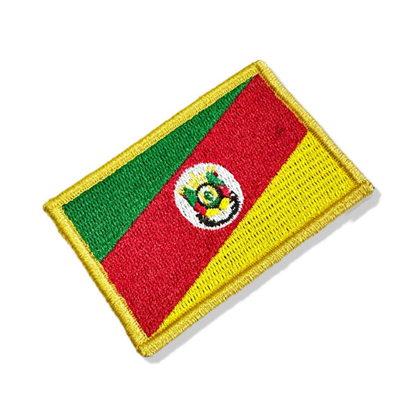 BE0019-001 Bandeira Rio Grande do Sul Patch Bordado 7,5x5,0cm - Imagem 7