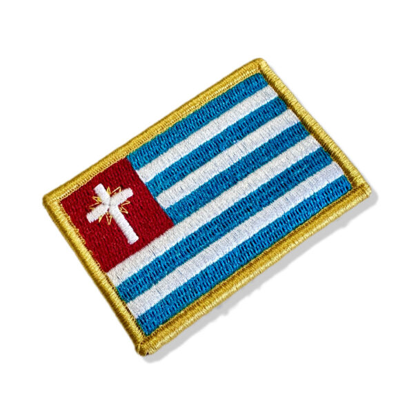 BC0012-001 Bandeira Ubatuba Patch Bordado 7,5x5,0cm - Imagem 6