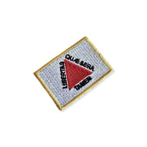 BE0048-011 Bandeira Minas Gerais Patch Bordado 5,7×3,8cm