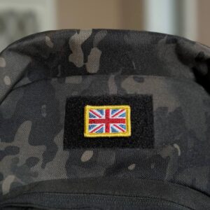 BP0001-031 Bandeira Reino Unido Patch Bordado 3,8×2,5cm