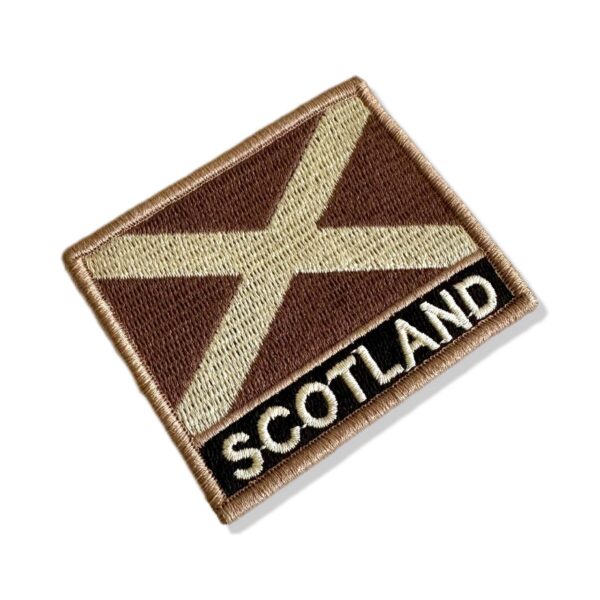 BP0004N-004 Bandeira Escócia Patch Bordado 7,5x6,3cm - Imagem 7