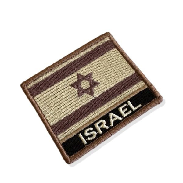 BP0009N-004 Bandeira Israel Patch Bordado 7,5x6,3cm - Imagem 7