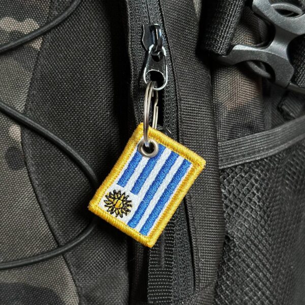 BP0023-031 Bandeira Uruguai Patch Bordado 3,8x2,5cm - Imagem 4