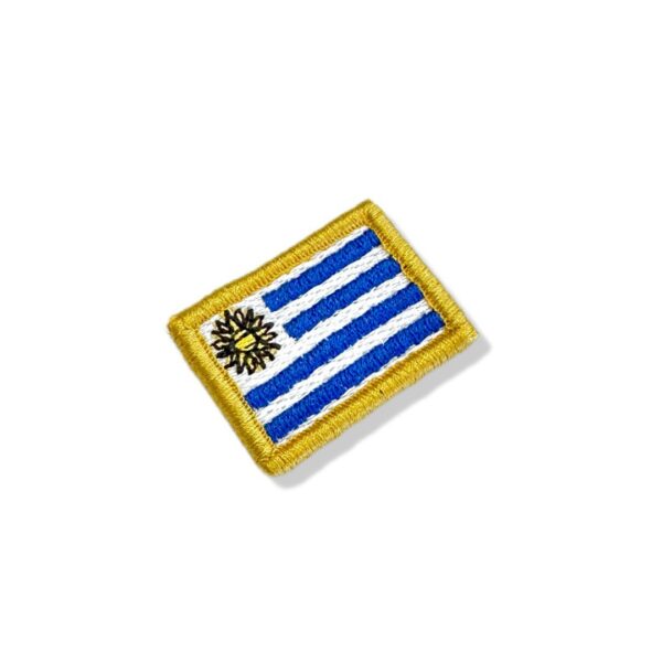 BP0023-031 Bandeira Uruguai Patch Bordado 3,8x2,5cm - Imagem 7