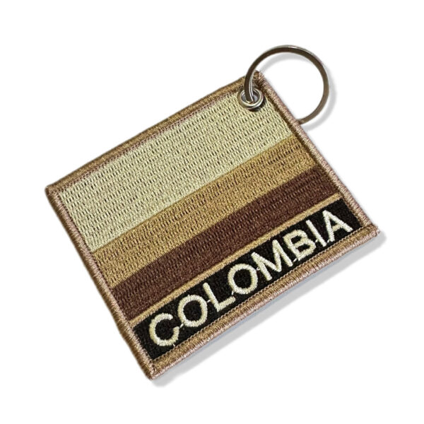 BP0049N-004 Bandeira Colombia Patch Bordado 7,5x6,3cm - Imagem 5