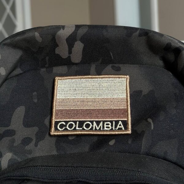 BP0049N-004 Bandeira Colombia Patch Bordado 7,5x6,3cm - Imagem 4